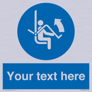 Custom Mandatory: Open safety bar of chairlift